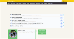 Desktop Screenshot of mycollege.in
